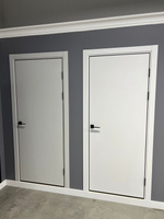 Межкомнатная дверь IN 9 серый emlayer с кромкой