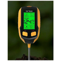 Цифровой измеритель гигрометр почвы 6в1 - pH, влажность, температура и освещенность PH-S3