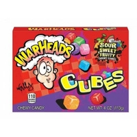 Конфеты Warheads Chewy Cubes / Вархедс Кислые Кубики 113 г. (США) WARHEADS