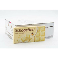 Шоколад Schogetten White Chocolate "Белый" 100 грамм Упаковка 15 шт