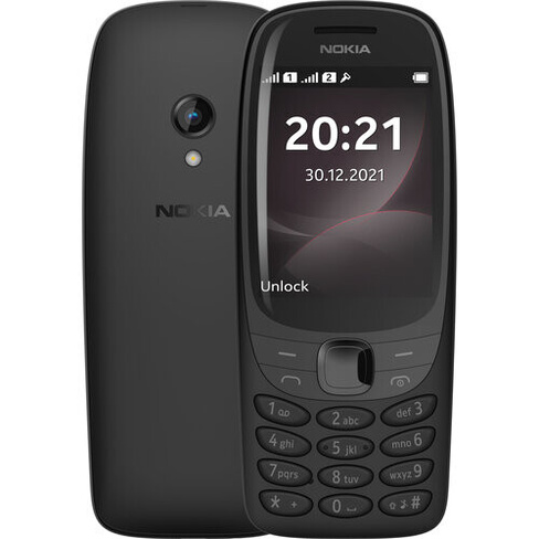 Телефон Nokia 6310 2021, 2 SIM, черный