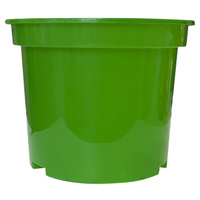 Горшок пластиковый для рассады литьевой h-13 см 2л d-17 см зеленый