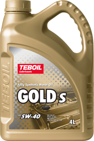 Моторное масло TEBOIL GOLD S 5W‑40 4л