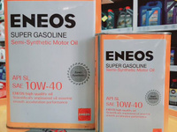 Масло моторное eneos Super Gasoline 10W40 1 л