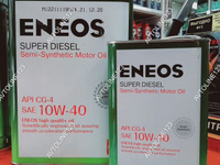 Моторное масло eneos super diesel 10W40 4 л OIL1328