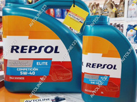 Моторное масло repsol elite competicion 5W40 4 л