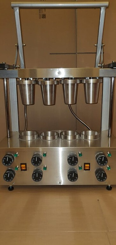 Аппарат для выпекания съедобных стаканчиков без тефлонового покрытия СП-4.6