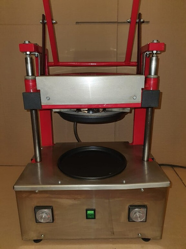 Аппарат для выпекания тарелочки или основы для пиццы 20 см с тефлоновым покрытием