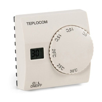 Проводной комнатный термостат Teplocom TS-2AA/8A для котла Термостат