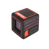 Лазерный уровень Ada Cube Basic Edition А00341 (погрешность 0.2 мм/м, вес 0.24 кг, 2 луча, красный лазер) Уровень лазерн