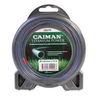 Леска для триммера Caiman Titanium Power CB270, 3 мм Titanium Power 3,0мм/15м CB270