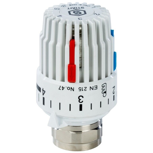 Газовая термостатическая головка Stout SHT (М30x1,5) Головка термостатическая STOUT газовая М30*1,5 SHT 0001 00301