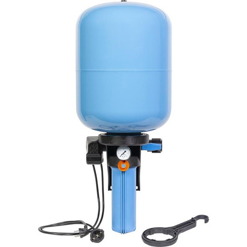 Вертикальный гидробак для систем холодного водоснабжения Джилекс Краб-Т 50 8702 new (емкость бака 50 л) Бак для воды КРА