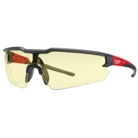 Защитные очки Milwaukee Enhanced для автосервиса с покрытием AS/AF (открытые, желтые) Очки