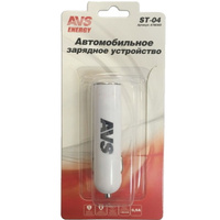 Автомобильное зарядное устройство AVS USB 1 порт ST-04 (0.9A) Устройство зарядное