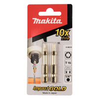 Насадка Makita Impact Gold T15 B-28232, 50 мм, E-form (MZ), 2 шт. Бита