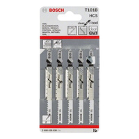 Пилки для лобзика Bosch 2.608.630.030 (T101B, HSS, 5 шт.) Набор пилок T101 B, HSS 5 шт. 2.608.630.03