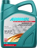 Моторное масло ADDINOL SUPERIOR 030 0W-30 (4L) (72097825)