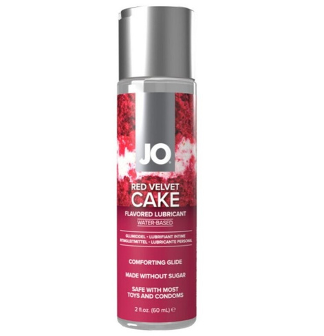 Вкусовой лубрикант JO Flavors со вкусом торта "Красный бархат" JO system