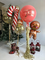 Набор шаров на новый год "Волшебного нового года"