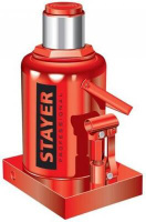 Домкрат STAYER 43160-30_z01 гидравлический бутылочный red force 30т 285-465мм Stayer