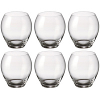 Набор стаканов для виски Crystal Bohemia Carduelis стеклянные 420 мл (6 штук в упаковке)
