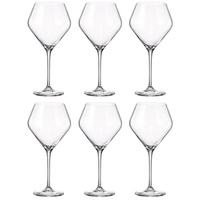 Набор бокалов для вина Crystal Bohemia Loxia стеклянные 610 мл (6 штук в упаковке)
