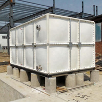 Прямоугольный резервуар для питьевой воды 5 м3 подземный горизонтальный