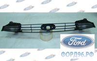 Решетка радиатора Ford Focus 98-05 USA c белым поворотн.