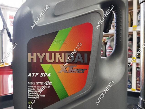 Трансмиссионное масло Hyundai XTeer 4 л 1041017