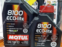 Моторное масло motul 8100 ECO-lite 5W30 4 л 108213