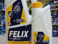 Антифриз felix type D 5 кг желтый 430206333