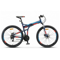 Велосипед взрослый 26" Stels Pilot 950 MD V011 (рама 19) (ALU рама) Темный/синий (Требует финальной сборки) STELS
