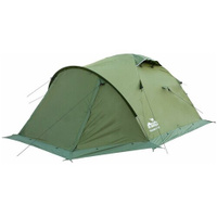 Палатка экстремальная трёхместная Tramp MOUNTAIN 3 V2, зеленый