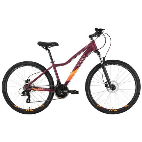 Горный (MTB) велосипед Welt Floxy 2.0 HD 27 (2023) space violet 15" (требует финальной сборки)