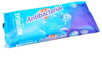 Naturelle Влажные салфетки Antibakterial с D-пантенолом, 48 шт NATURELLE