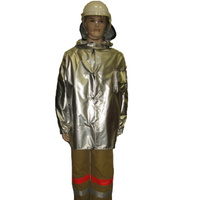 Плащ металлизированный комплекта защитной экипировки пожарного-добровольца «ШАНС»-Д