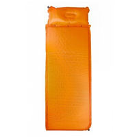 Коврик самонадувающийся с подушкой Tramp TRI-017 (185х60х5см), оранжевый