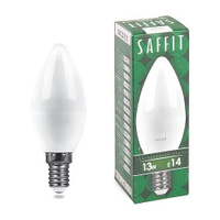 Лампа светодиодная SAFFIT SBC3713 Свеча E14 13W 4000K 55164 5 штук