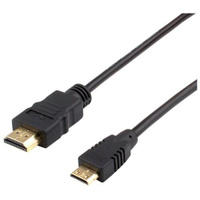 Кабель Atcom HDMI - mini HDMI, 1 м, 1 шт., черный