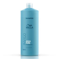 Очищающий шампунь Wella Invigo Balance Aqua Pure Shampoo 1000 мл.