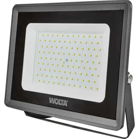 Прожектор светодиодный уличный Wolta 100 Вт 5700К IP65 нейтральный белый свет WOLTA None