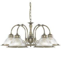 Подвесная люстра Arte Lamp American Diner A9366LM-5AB