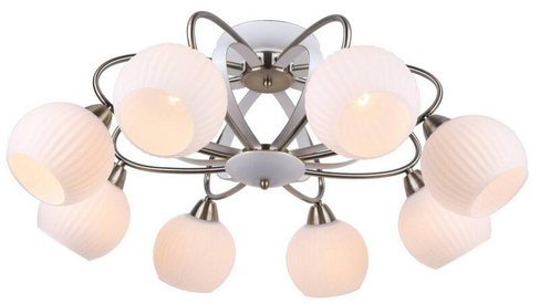 Потолочная люстра Arte Lamp Ellisse A6342PL-8WG