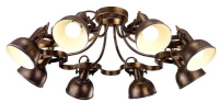 Потолочная люстра Arte Lamp Martin A5216PL-8BR