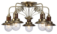 Потолочная люстра Arte Lamp Sailor A4524PL-5AB