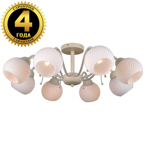 Люстра на штанге Natali Kovaltseva 75146/8C BEIGE GOLD