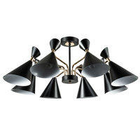 Люстра на штанге ARTE Lamp A2711PL-8BK Arte Lamp