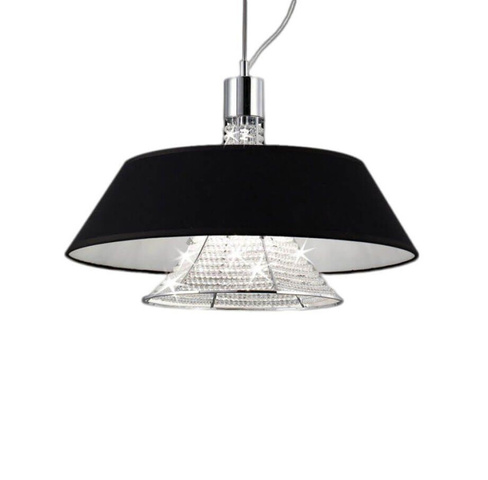 Подвесная люстра Lumina Deco Alvarress LDP 9175-3 BK