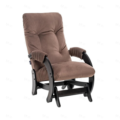 Кресло-качалка глайдер МИ Модель 68, Венге, ткань V 23